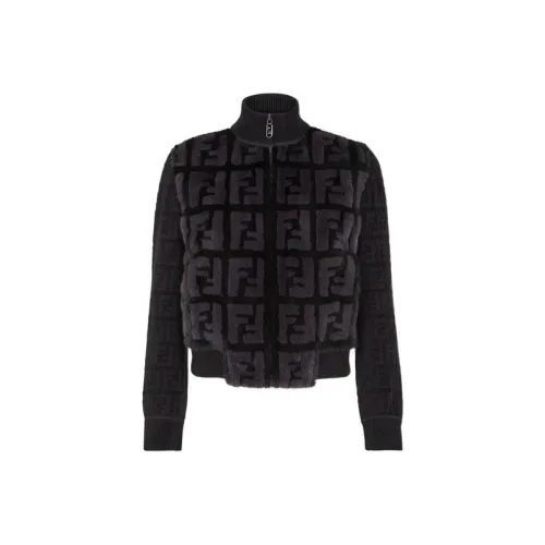 FENDI Jackets Women's Black