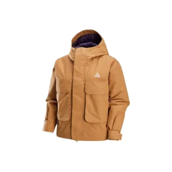 Nike ACG Collection Storm FIT Skull Peak Jackets Coats Women's Earth Yellow