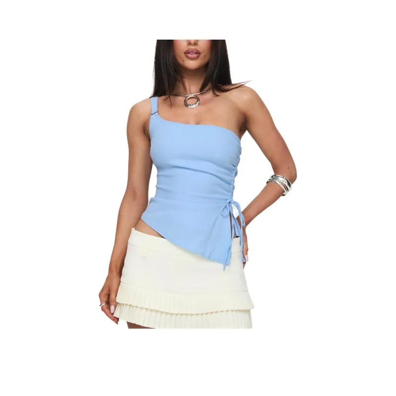 PRINCESS POLLY MERGLISE TOP Camisole Women's BLUE/Blue-0