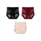 Elegant Black+Sexy Red+Tender Pink Skin[3 Pack]Sexy Lace Luxury