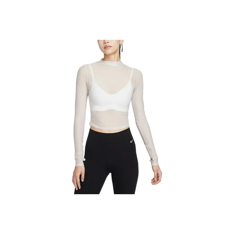 Nike ZenvyDri Fit T Shirt Women's Light Redwood Umber-0