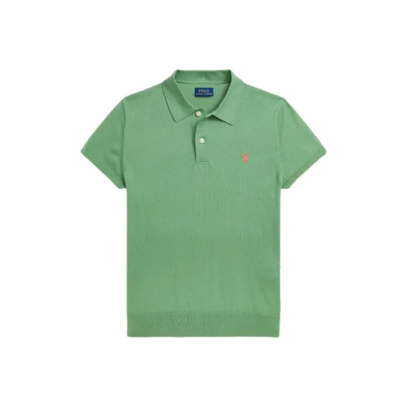 Polo Ralph Lauren SS24 Polo Shirt Women's Light Green-0