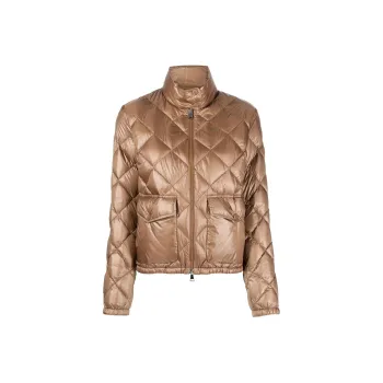 Moncler Down Jackets Women's Gold