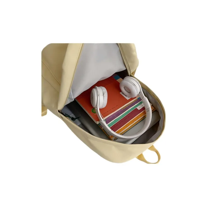 H YXIANG Nylon Backpack Regular Unisex Multicolor-2
