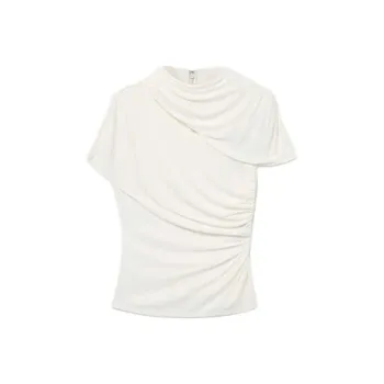 Self portrait T Shirt Women's Ivory White