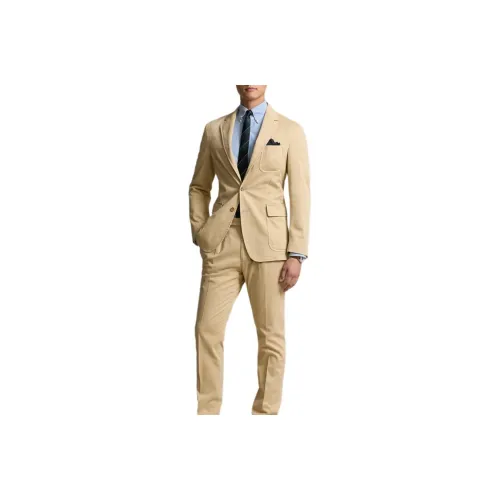 Polo Ralph Lauren Business Suit Coat Men's Brown Yellow