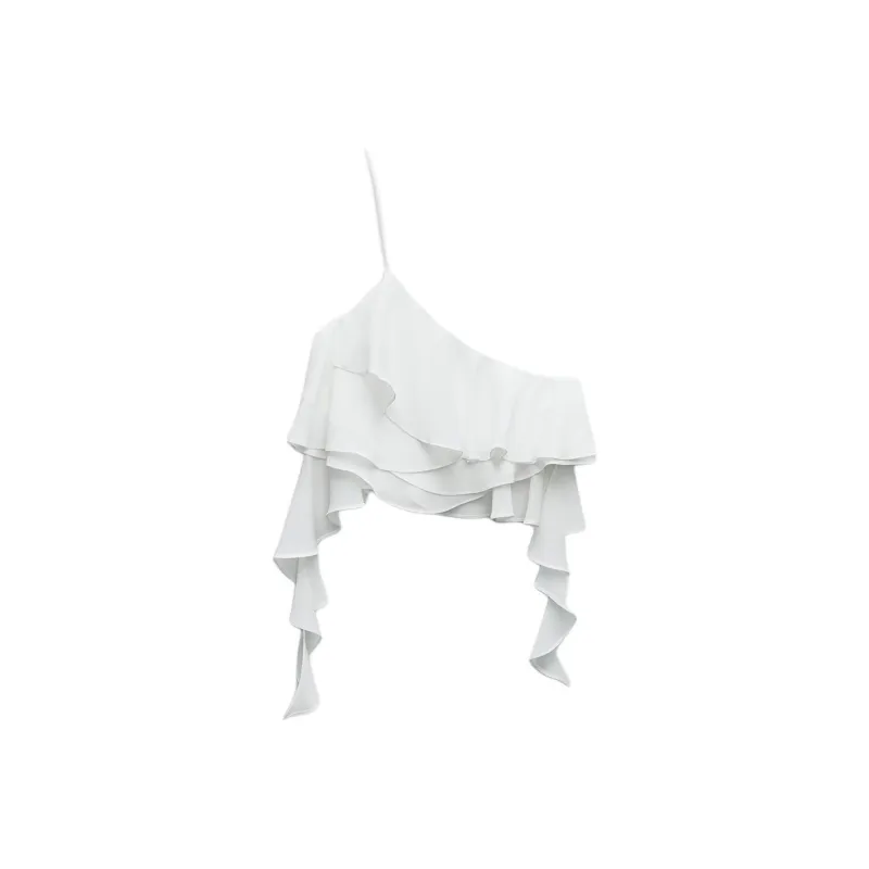 ZARA Camisoles Women's White-0
