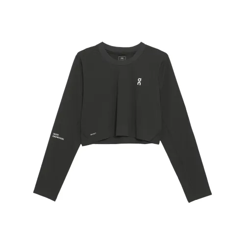 On Logo Printed LOng Sleeved Training T Shirt