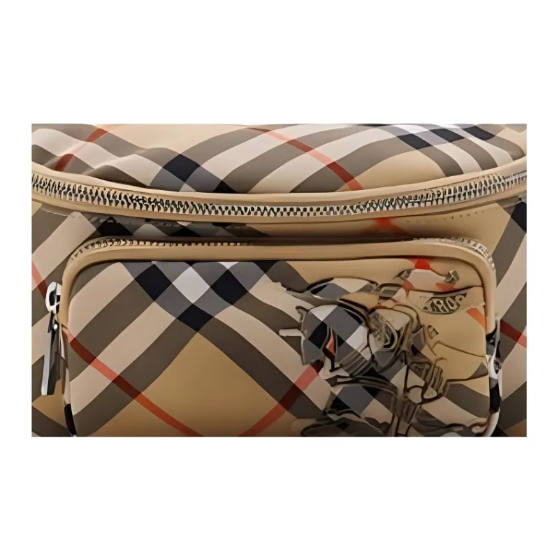 Burberry Polyester Fanny Pack Small Size Men's Sand-3