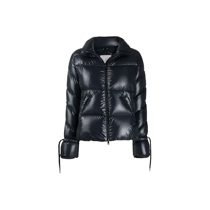 Moncler Down Jackets Women's Navy Blue-0