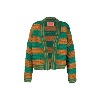 La DoubleJ Summer Bolero Striped Cardigan