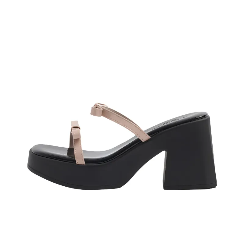 LXVB Rubber Sole Slip Resistant Slide Slippers Women's-4