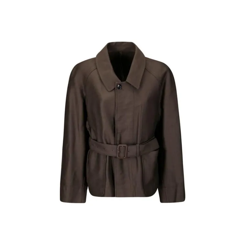 Lemaire Button Fastened Belted Jacket-0