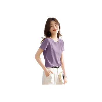 Mo Han Yi Mei T Shirt Women's Purple