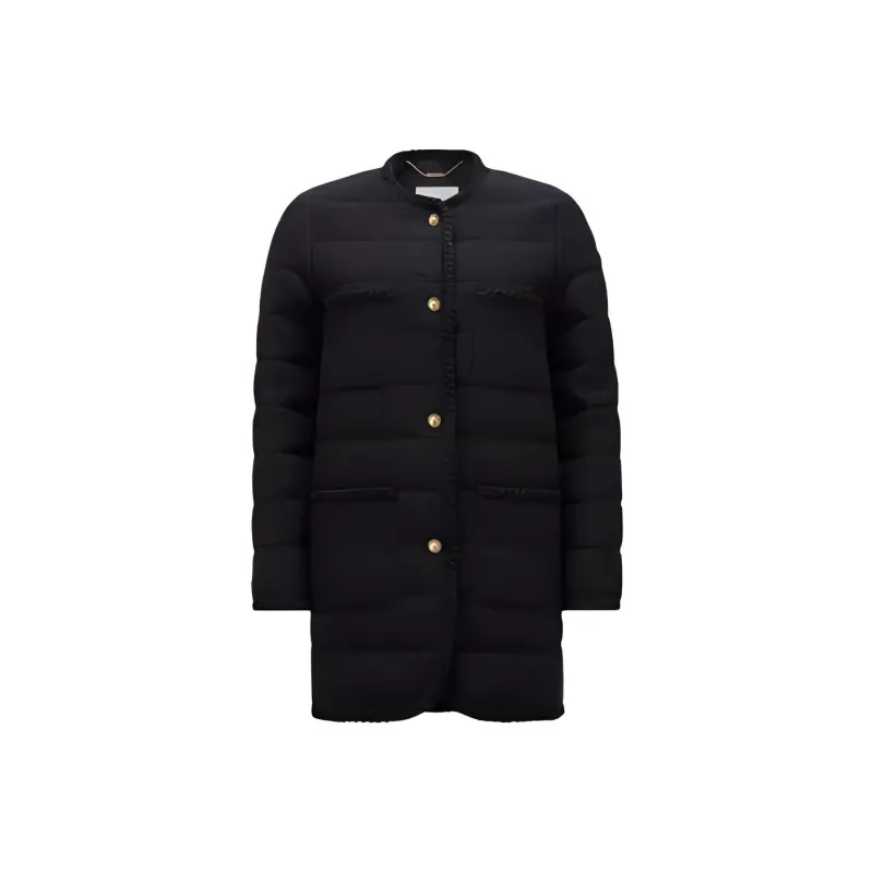Moncler Jackets Coats Women's Black-0