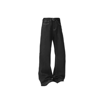 GY.VG Jeans Unisex Original Denim Black