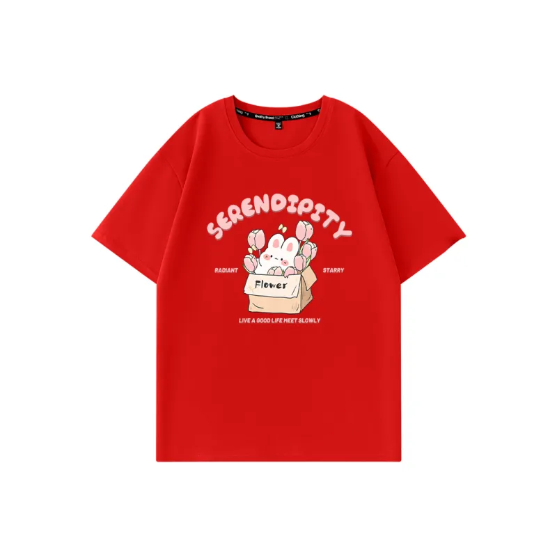Cotton T Shirts Women's-15