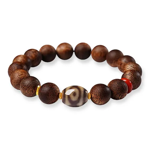 RIXIANGWAN Fragrance Agarwood Precious Wood Bracelets Unisex
