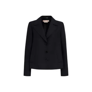 MARNI Tailored Cropped Blazer