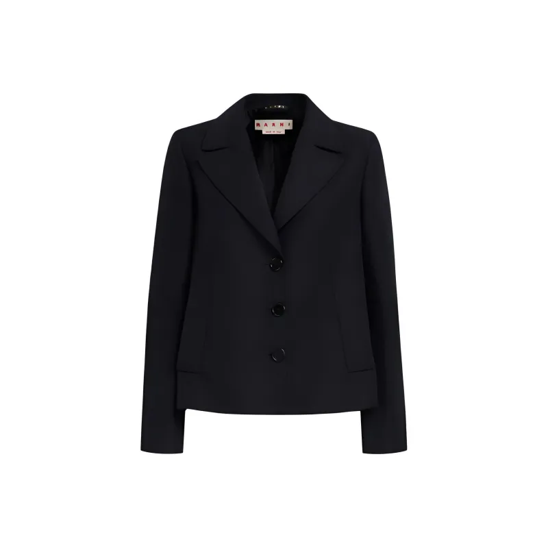 MARNI Tailored Cropped Blazer-0