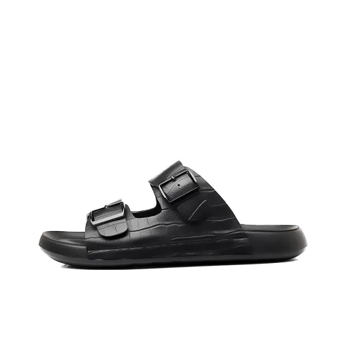 GESENLANG PU Polyurethane Slip Resistant Abrasion Resistant Slide Slippers Men's