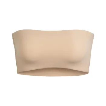 SKIMS FITS EVERYBODY BANDEAU Strapless Top Women's CLAY/Clay