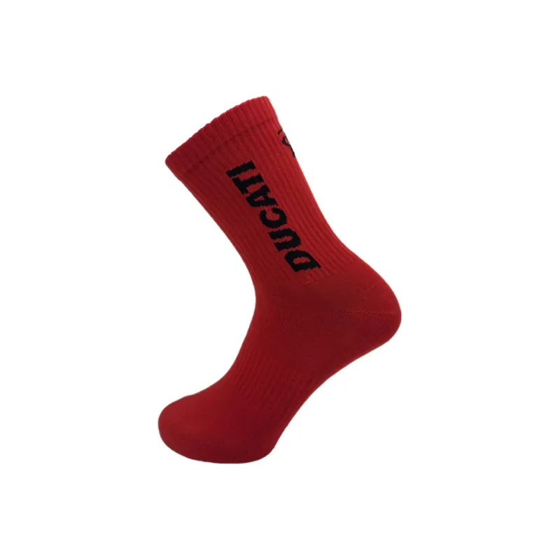 Topaz x Ducati Mid Calf Socks Unisex Combo Set Red-0