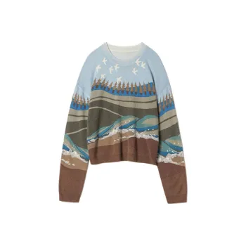 SNOWFORTE Cashmere Sweater Women's Polar White