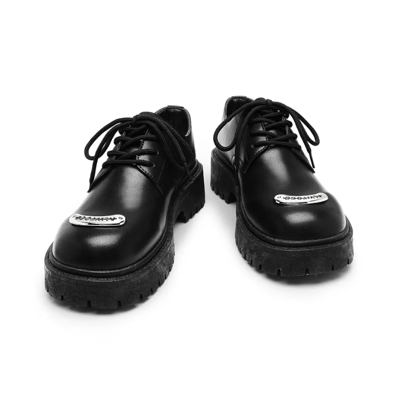 Hong Kong Meng Anti Slip Wear Resistant Low Top Casual Shoes Men's Black-3