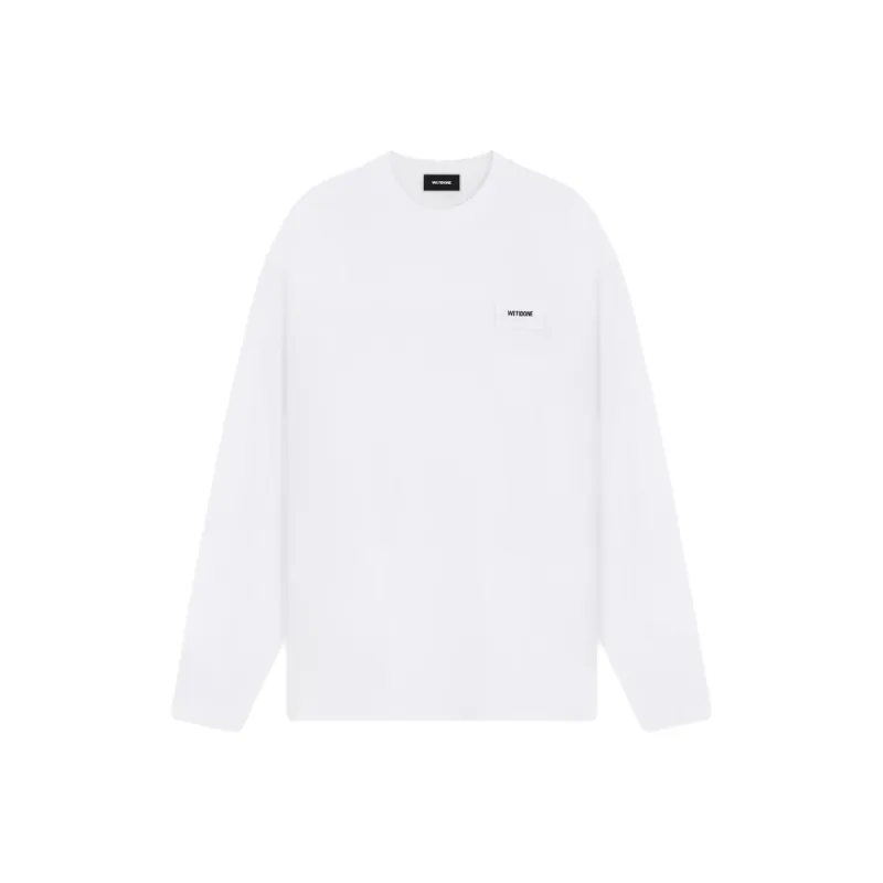 WE11DONE Pillow-logo T-shirt-0