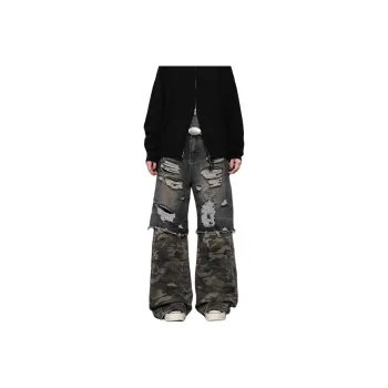 DAFK Jeans Men's Black Camouflage 