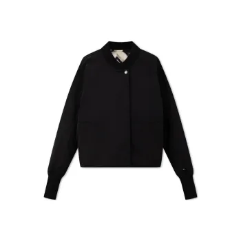 Tommy Hilfiger Jacket Women's Black/Black White