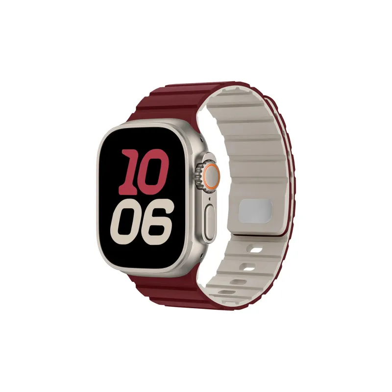 SOUTU Watch Band Apple Compatibility Silicone Material-10