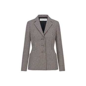 DIOR 30 Montaigne FW22 Jacket Women's Black White