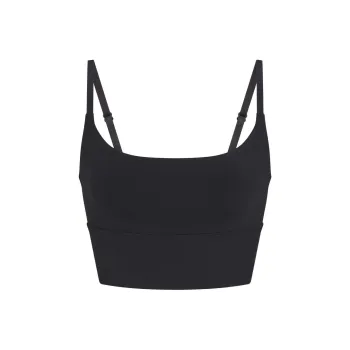 SKIMS CONTOUR NYLON CROPPED CAMI Camisole Women's ONYX/Onyx
