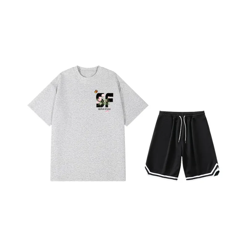 7 SEVFUN Pajama Set Unisex Black-9