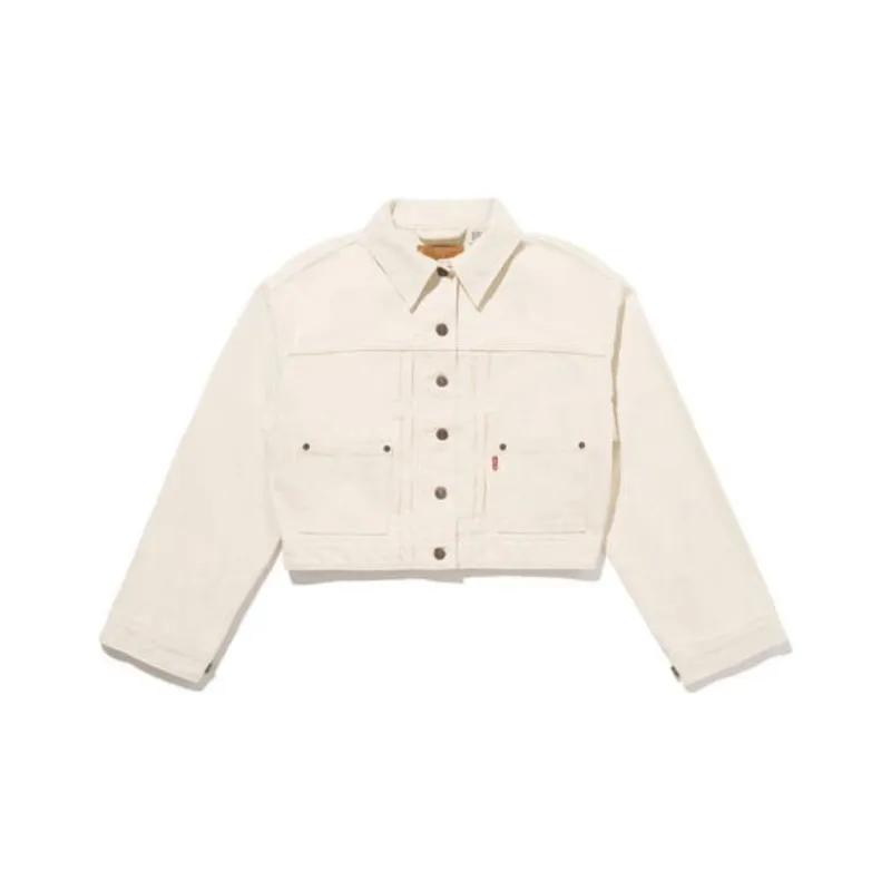 Levi’s Jackets Coats Women's White-0