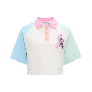 TSMLXLT Polo Shirt Women's Raw White