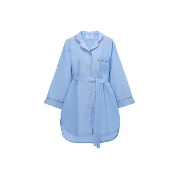 Snappy Cuddle Shirt Women's Blue