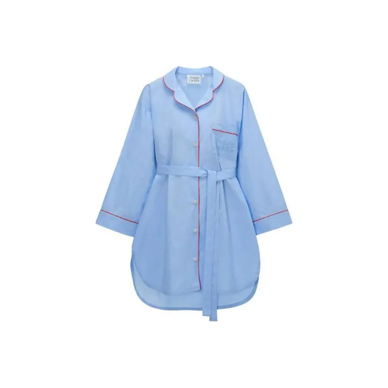 Snappy Cuddle Shirt Women's Blue-0