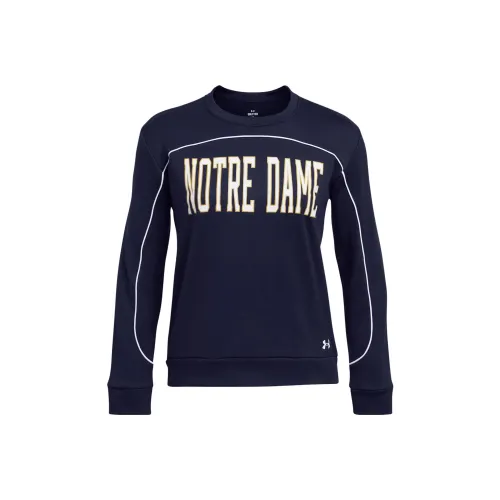Under Armour University Of Notre Dame Sweatshirt Women's Blue