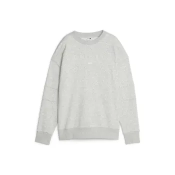 PUMA TEAM Crew TR Sweatshirt Women's Gray