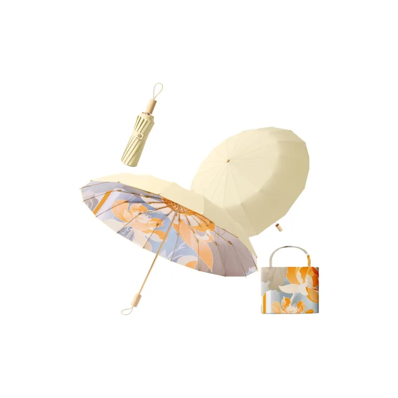 Imono Tall Wind Resistant Sunny And Rainy Dual Use Umbrella-16