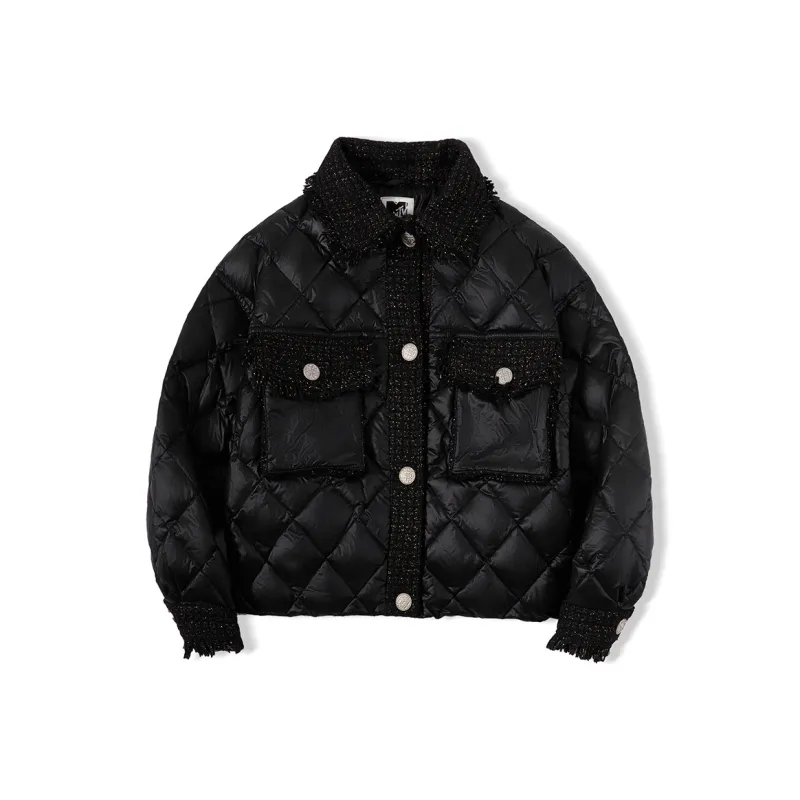 EPTISON WOMAN Down Jacket Winter Women's Rock Black-0
