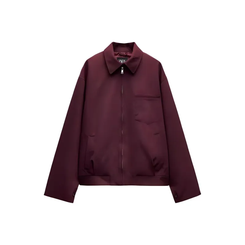 ZARA Jackets Women's Red-0