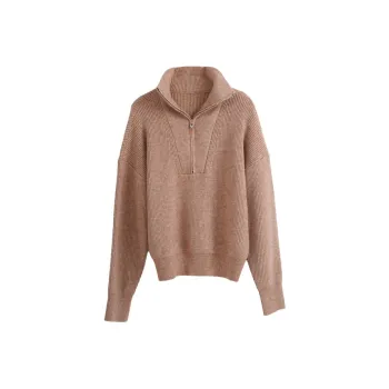 Olrain Knitwear Women's Light Camel