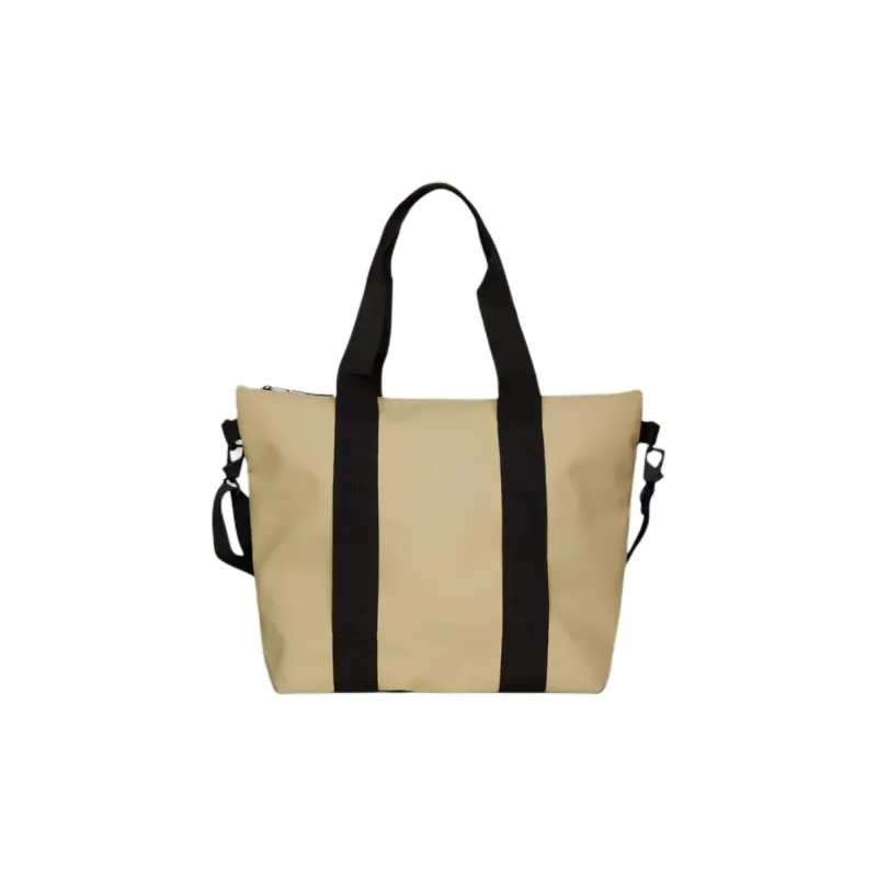 Rains Polyester Tote Bag, Shopping Bag, Shoulder Bag, Handbag Mini Unisex Sand-0