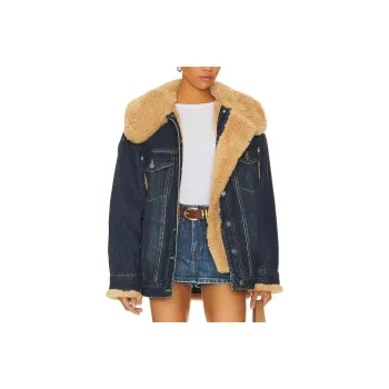FREE PEOPLE Jackets Coats Women's Blue