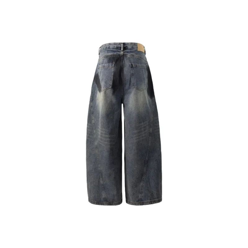 Mu Xiao Xin Jeans Women's Dark Blue-1