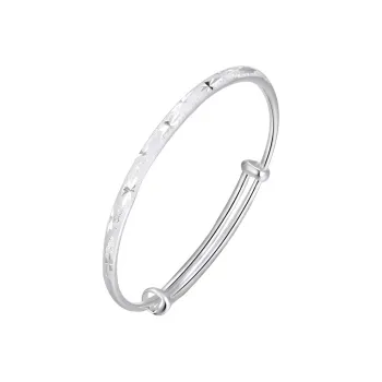 Beth Jewelry 999 Fine Silver Bangles Women's